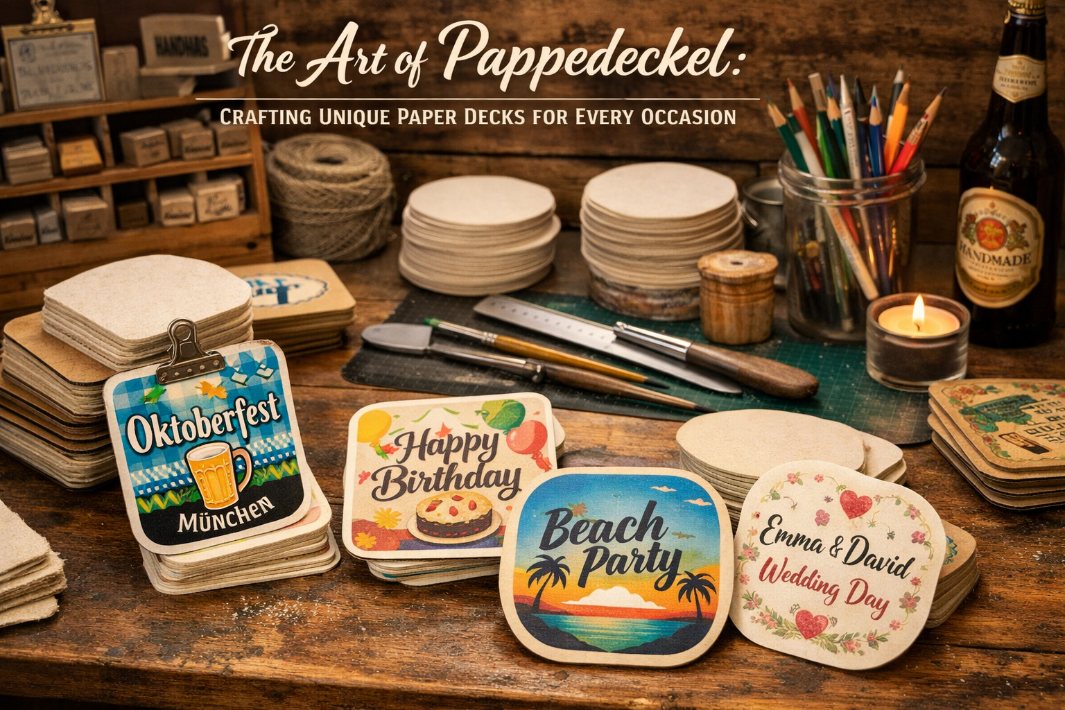 The Art of Pappedeckel: Crafting Unique Paper Decks for Every Occasion