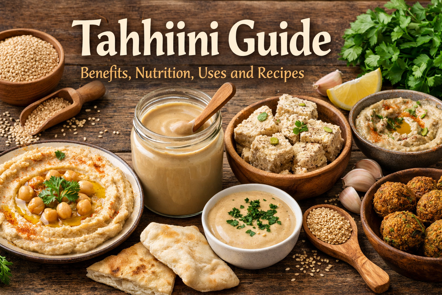 Tahhiini Guide: Benefits, Nutrition, Uses and Recipes